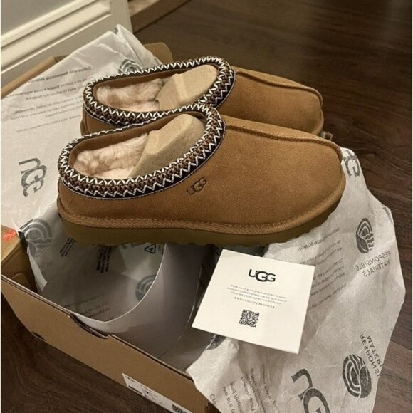 UGG Shoes - New UGG Tasman Slipper Chestnut